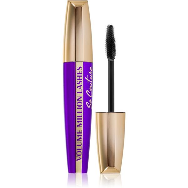 L’Oréal Paris L’Oréal Paris Volume Million Lashes So Couture maskara za volumen i uvijanje trepavica nijansa Black 9,5 ml