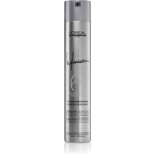 L’Oréal Professionnel L’Oréal Professionnel Infinium Pure hipoalergeni lak za kosu jako učvršćivanje bez mirisa 500 ml