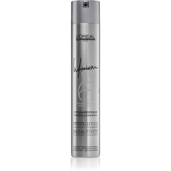 L’Oréal Professionnel L’Oréal Professionnel Infinium Pure hipoalergeni lak za kosu s dodatno pojačanim učvršćivanjem bez mirisa 500 ml