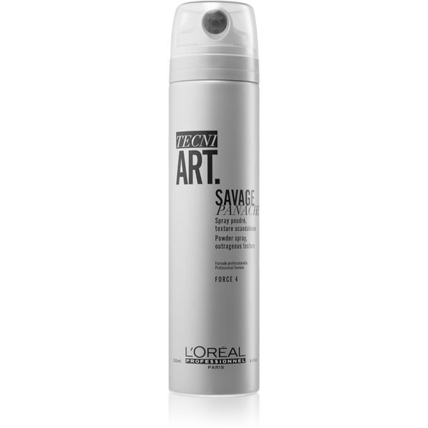 L’Oréal Professionnel L’Oréal Professionnel Tecni.Art Savage Panache puderasti sprej za učvršćivanje i oblik 250 ml