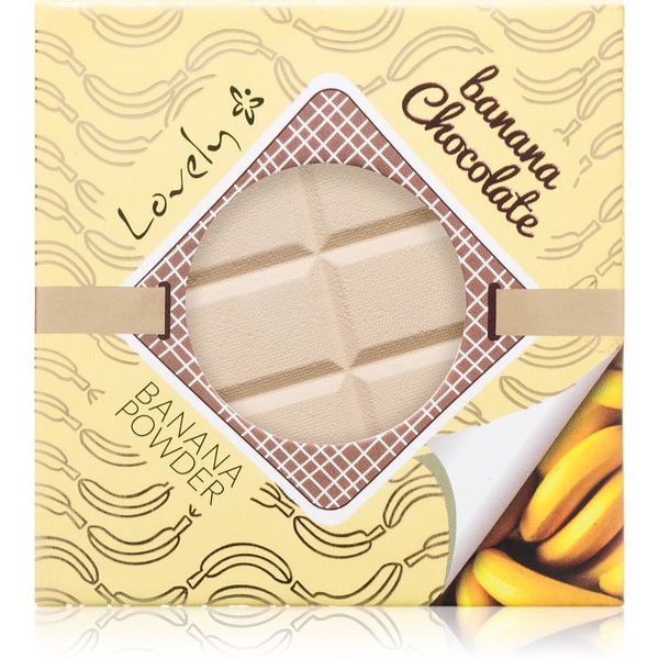 Lovely Lovely Banana Chocolate kompaktni puder za ujednačavanje tena lica 9 g