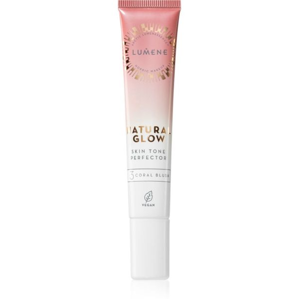 Lumene Lumene Natural Glow Skin Tone Perfector kremasto rumenilo nijansa 3 Coral Blush 20 ml