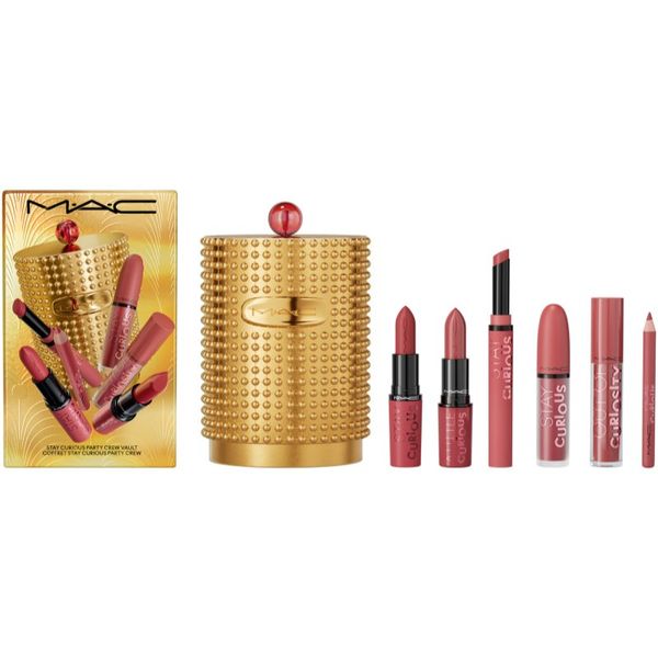 MAC Cosmetics MAC Cosmetics Holiday Stay Curious Party Crew poklon set Forever Curious (za savršeni izgled)