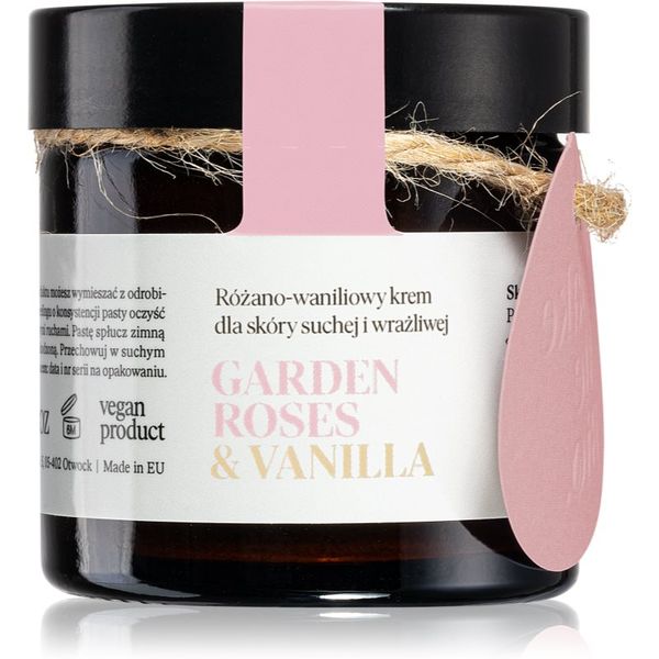 Make Me BIO Make Me BIO Garden Roses & Vanilla hranjiva hidratantna krema za suhu i vrlo suhu osjetljivu kožu lica 60 ml