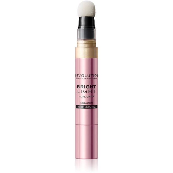 Makeup Revolution Makeup Revolution Bright Light kremasti highlighter nijansa Gold Lights 3 ml