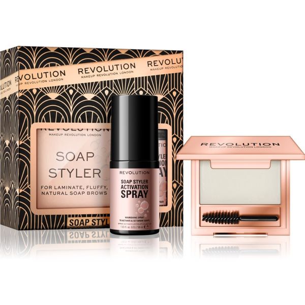 Makeup Revolution Makeup Revolution Soap Styler set za obrve Transparent (poklon izdanje) nijansa