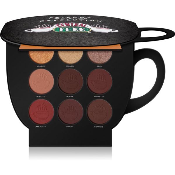 Makeup Revolution Makeup Revolution X Friends Grab A Cup paleta za lice nijansa Dark to Deep 25 g