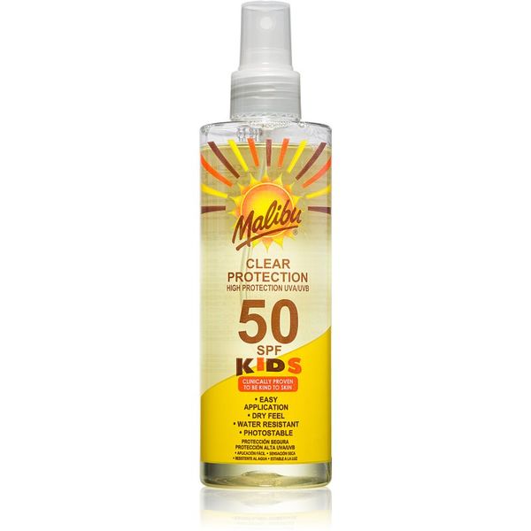 Malibu Malibu Clear Protection zaštitni sprej SPF 50 za djecu 250 ml