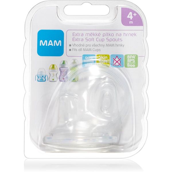 MAM MAM Baby Bottles Extra Soft Cup Spout zamjenski usnik 4m+ 2 kom