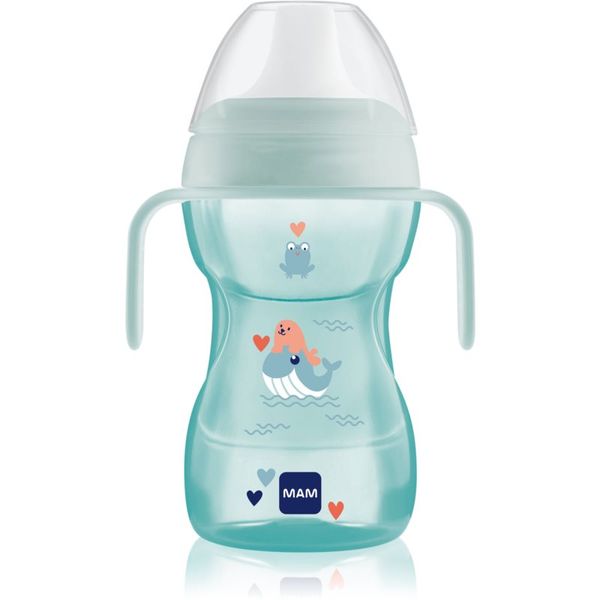 MAM MAM Fun to Drink Cup šalica za učenje pijenja Green 270 ml