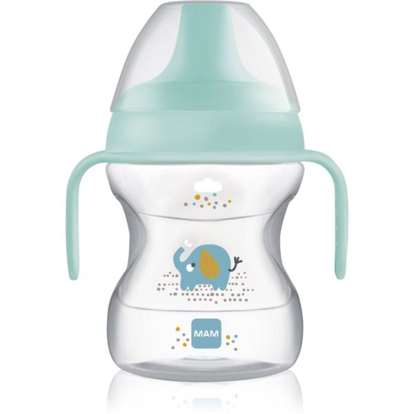 MAM MAM Learn to Drink Cup šalica za učenje pijenja s ručkama Boy 190 ml
