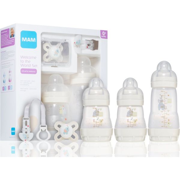 MAM MAM Welcome to the World Beige poklon set Beige(za bebe)