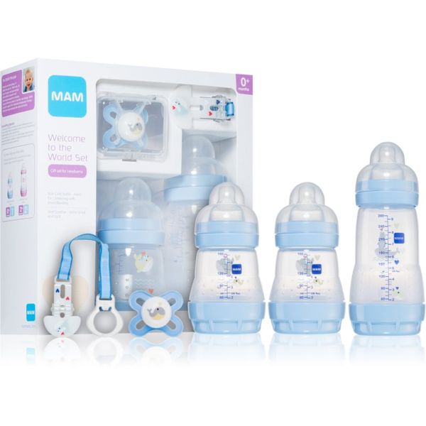 MAM MAM Welcome to the World Blue poklon set za bebe