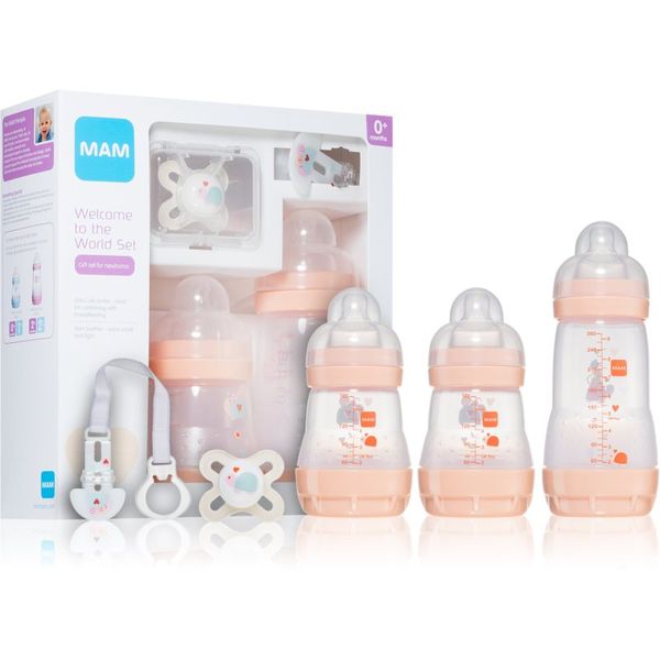 MAM MAM Welcome to the World Pink poklon set (za bebe)
