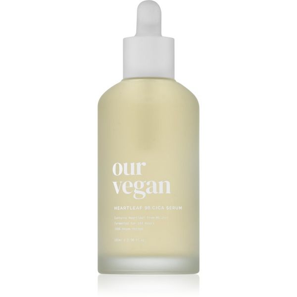 ma:nyo ma:nyo Our Vegan Heartleaf Cica umirujući serum s hidratantnim učinkom 100 ml