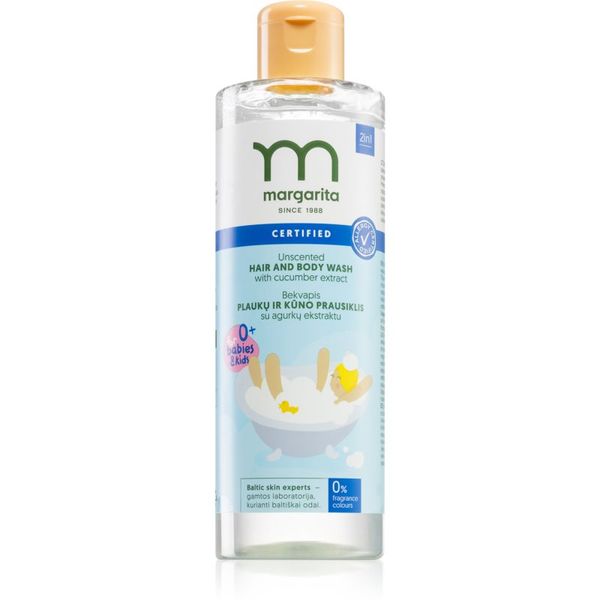 Margarita Margarita Hair and Body gel za pranje tijela i kose 2 u 1 za djecu 250 ml