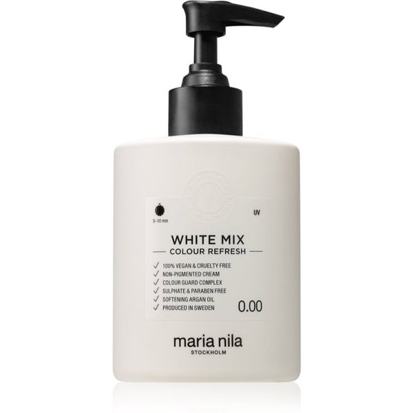 Maria Nila Maria Nila Colour Refresh White Mix hranjiva maska bez pigmenata za pastelne nijanse traje 4 – 10 pranja 0.00 300 ml