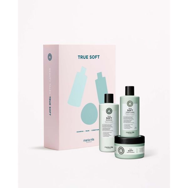 Maria Nila Maria Nila True Soft Holiday Box poklon set za grubu, obojenu kosu