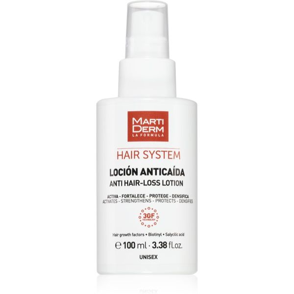 Martiderm MartiDerm Hair System ciljana njega protiv opadanja kose u spreju 100 ml