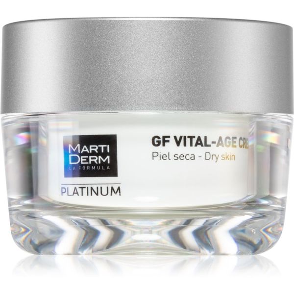 Martiderm MartiDerm Platinum GF Vital-Age krema za vitalizaciju lica za suho lice 50 ml
