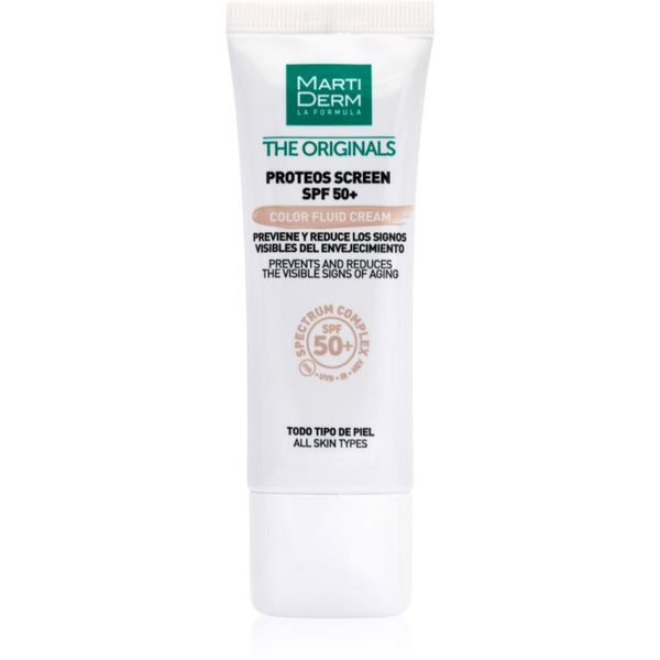 Martiderm MartiDerm The Originals Proteos Screen ultra lagani tonirani fluid SPF 50+ 40 ml