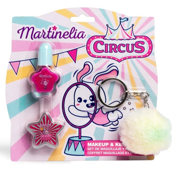 Martinelia Martinelia Circus Makeup & Keychain SET set 3+ za djecu