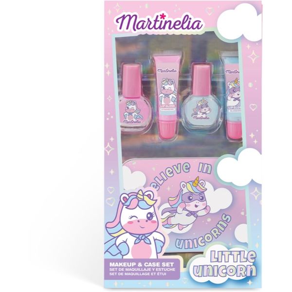Martinelia Martinelia Little Unicorn Makeup & Case set za djecu 3+