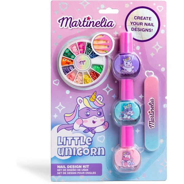 Martinelia Martinelia Little Unicorn Nail Design set za nokte za djecu