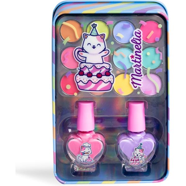 Martinelia Martinelia Yummy Eyes & Nails Tin Box set za djecu 3+