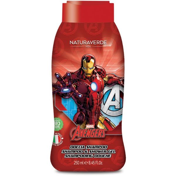 Marvel Marvel Avengers Ironman Shampoo and Shower Gel šampon i gel za tuširanje 2 u 1 za djecu 250 ml