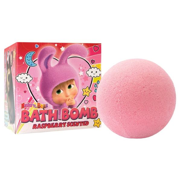 Masha & The Bear Masha & The Bear Magic Bath Bath Bomb šumeća kugla za kupku za djecu 165 g