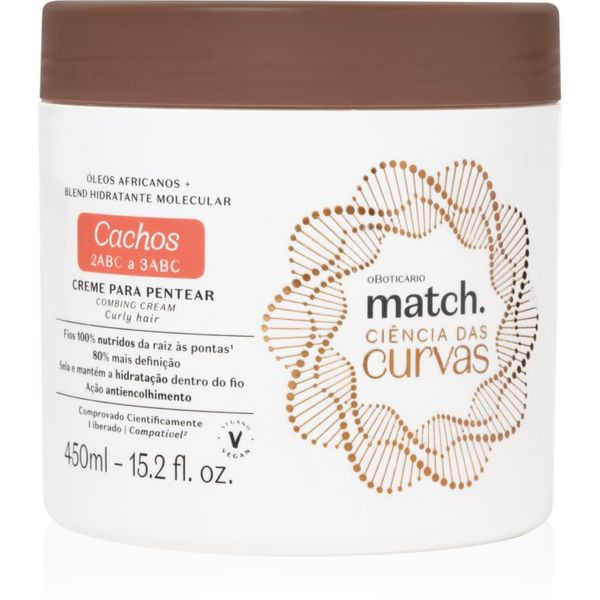 Match. Match. Ciência das Curvas njega bez ispiranja za jednostavno raščešljavanje kose 450 ml