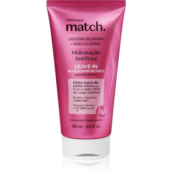 Match. Match. Hydration Anti-Frizz regenerator bez ispiranja s hidratantnim učinkom 150 ml