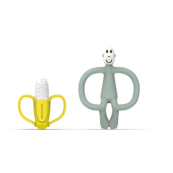 Matchstick Monkey Matchstick Monkey Banana Soother & Monkey Teether poklon set (za djecu)