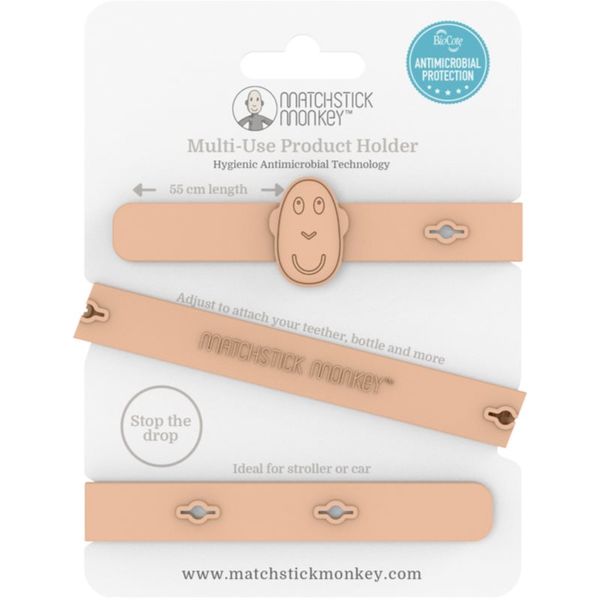 Matchstick Monkey Matchstick Monkey Multi-Use Product Holder višenamjenska kopča Dusty Pink 1 kom