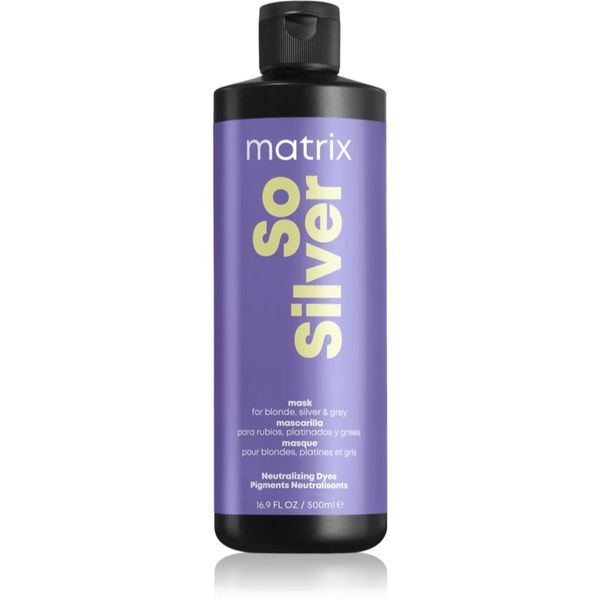 Matrix Matrix So Silver maska neutralizirajući žuti tonovi 500 ml