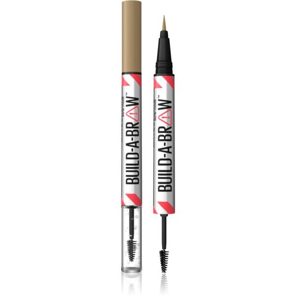 Maybelline Maybelline Build-A-Brow dvostrana olovka za obrve za učvršćivanje i oblik nijansa 250 Blonde 1 kom