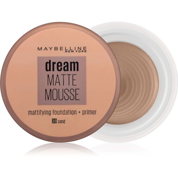 Maybelline Maybelline Dream Matte Mousse matirajući puder nijansa 30 Sand 18 ml