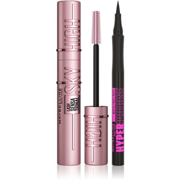 Maybelline Maybelline Make-Up Set maskara i eyelineri 2x1 kom