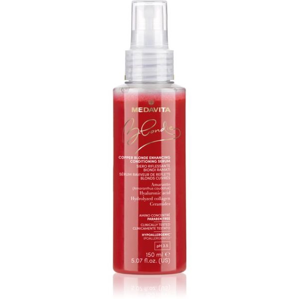 Medavita Medavita Blondie Copper Blonde Enhancing Serum serum za uljepšavanje za obojenu kosu 150 ml