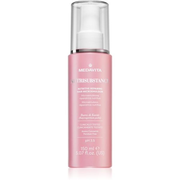 Medavita Medavita Nutrisubstance Nutritive Repairing Hair Microemulsion hranjiva emulzija s regenerirajućim učinkom 150 ml