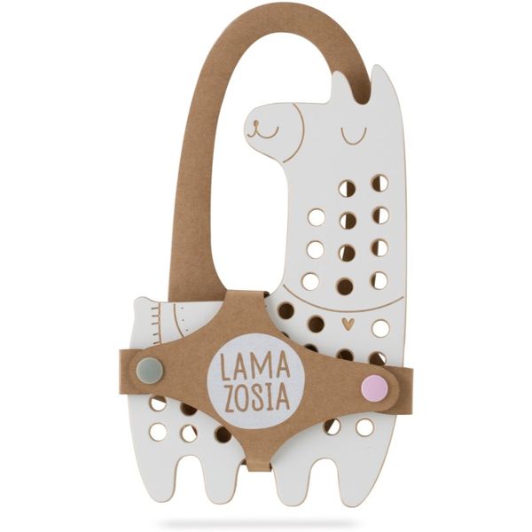 Milin Milin Big Wooden Lacing Toy Lama Lily aktivna igračka 20,5 cm x 13 cm x 0,7 cm 1 kom
