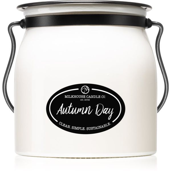 Milkhouse Candle Co. Milkhouse Candle Co. Creamery Autumn Day mirisna svijeća Butter Jar 454 g