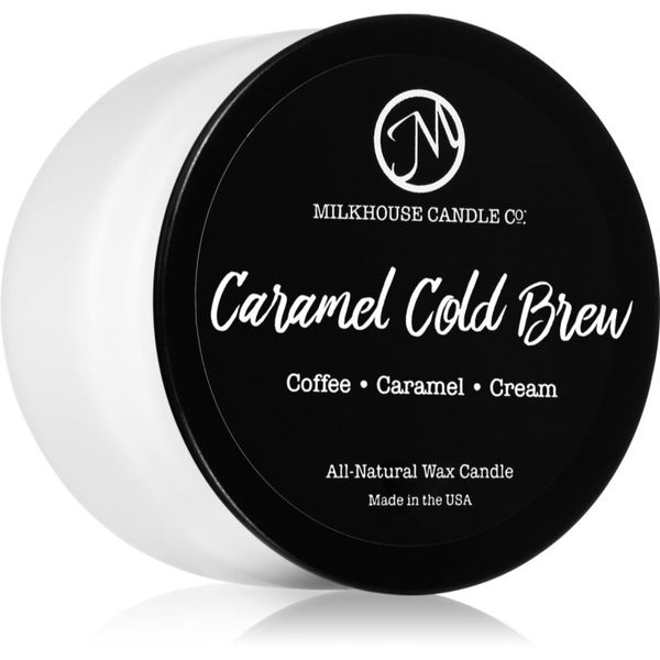 Milkhouse Candle Co. Milkhouse Candle Co. Creamery Caramel Cold Brew mirisna svijeća Traveler Tin 106 g