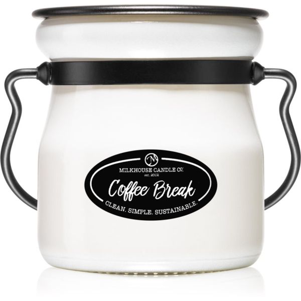 Milkhouse Candle Co. Milkhouse Candle Co. Creamery Coffee Break mirisna svijeća Cream Jar 142 g