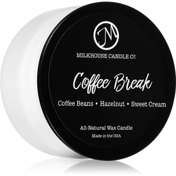 Milkhouse Candle Co. Milkhouse Candle Co. Creamery Coffee Break mirisna svijeća Sampler Tin 42 g