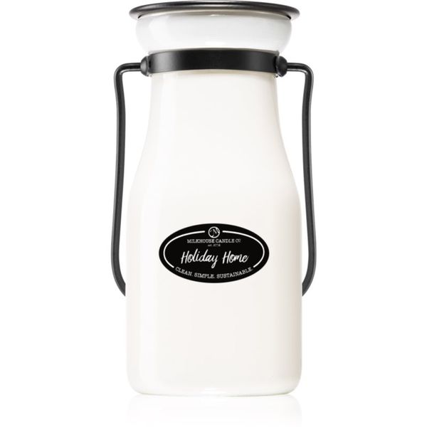 Milkhouse Candle Co. Milkhouse Candle Co. Creamery Holiday Home mirisna svijeća Milkbottle 227 g