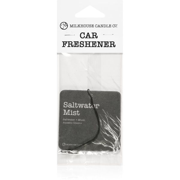 Milkhouse Candle Co. Milkhouse Candle Co. Creamery Saltwater Mist viseća mirisna oznaka za auto 1 kom
