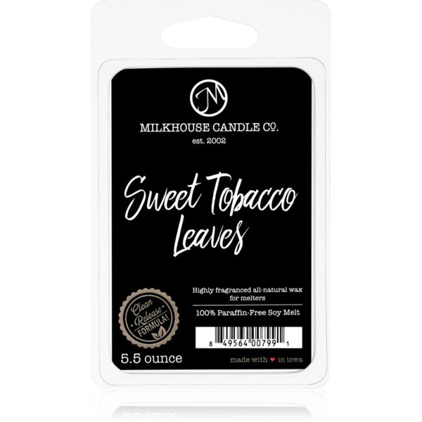 Milkhouse Candle Co. Milkhouse Candle Co. Creamery Sweet Tobacco Leaves vosak za aroma lampu 155 g