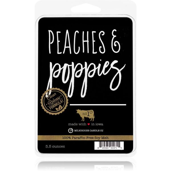 Milkhouse Candle Co. Milkhouse Candle Co. Farmhouse Peaches & Poppies vosak za aroma lampu 155 g
